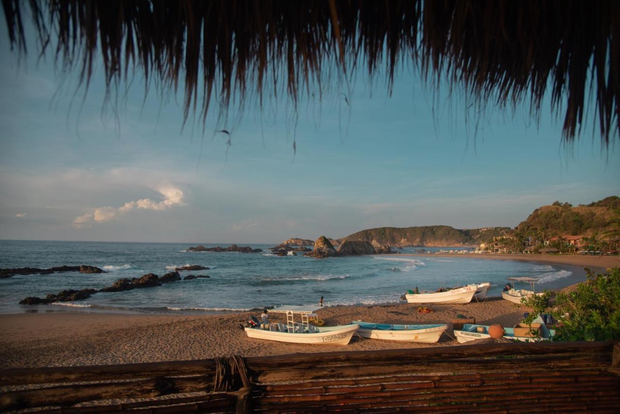 Posada Y Pizzeria La Termita San Agustinillo Exteriér fotografie